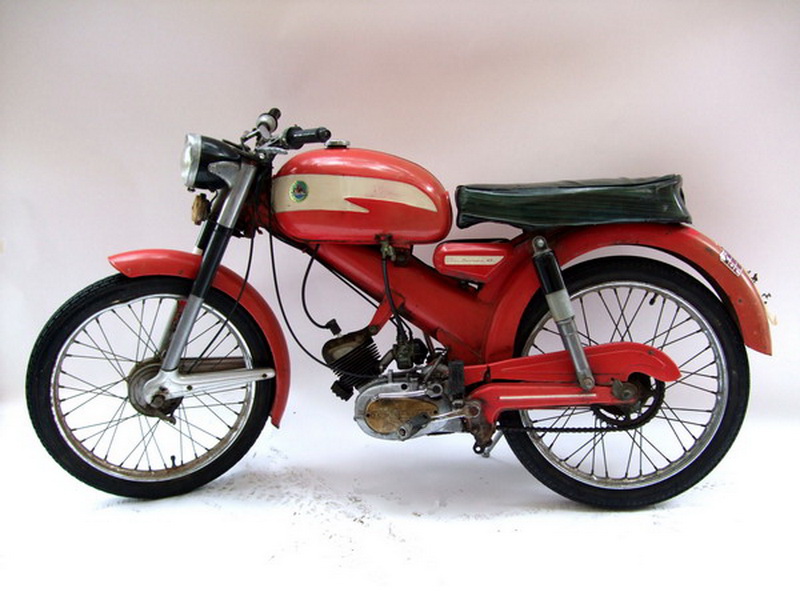 motocicleta derby antorcha 49 con marchas 1u